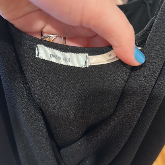 Black Skort Romper - Picture 2 of 3